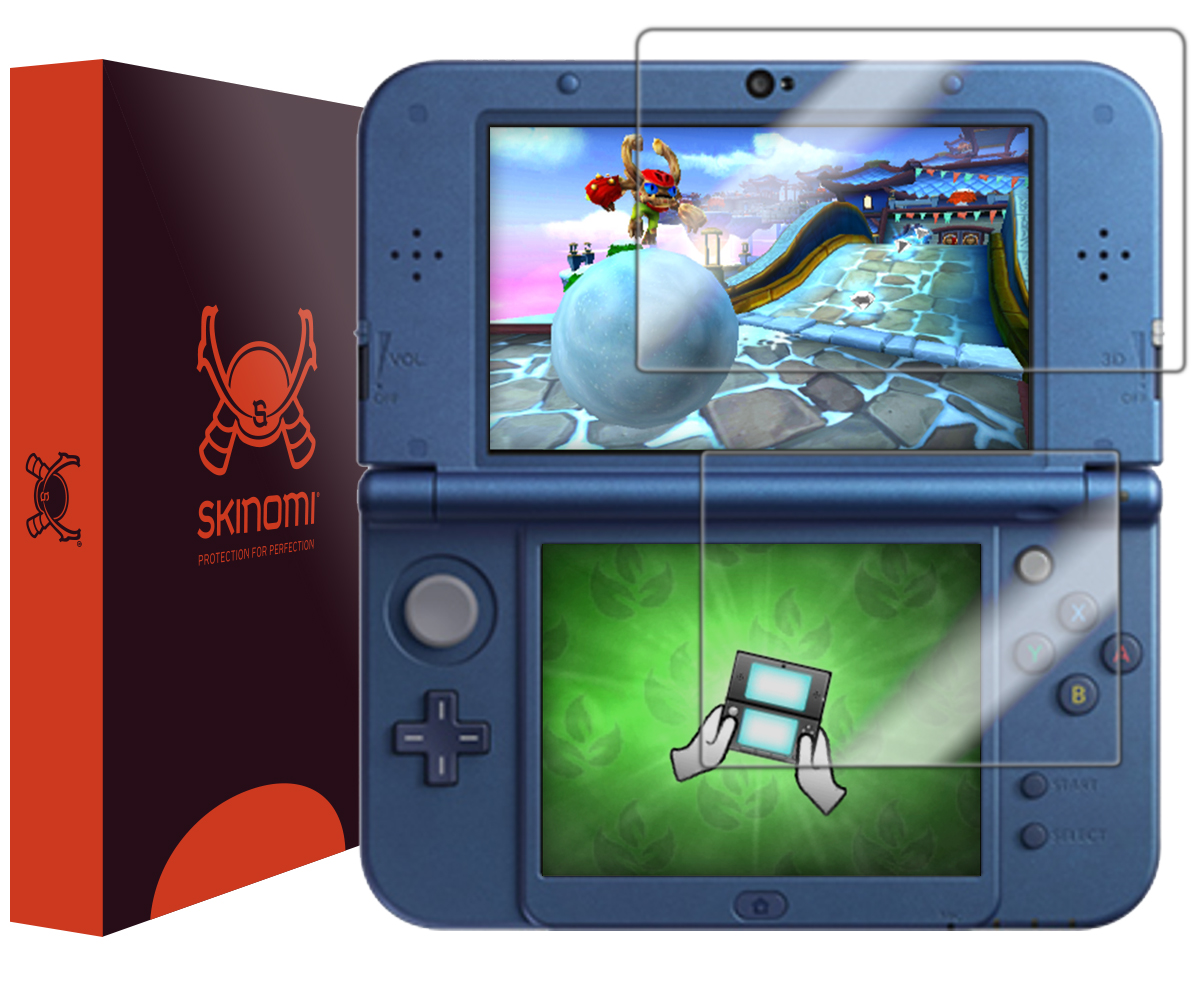 Skinomi TechSkin New Nintendo 3DS XL Screen Protector (2015)