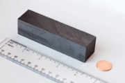 1" x 1" x 4" Ceramic Block Magnet