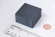 2" x 2" x 1" Ceramic Block Magnet