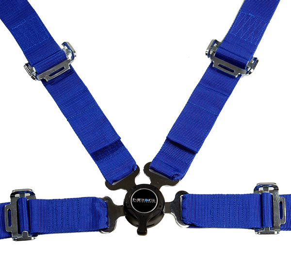 NRG SBH4PCBL 4 Point Cam Lock Racing Harness Belt
