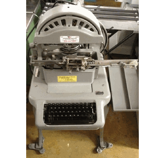 Addressograph Multigraph DogTag Embossing Machine
