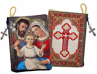 The Holy Family, Rosary Icon Pouch Case