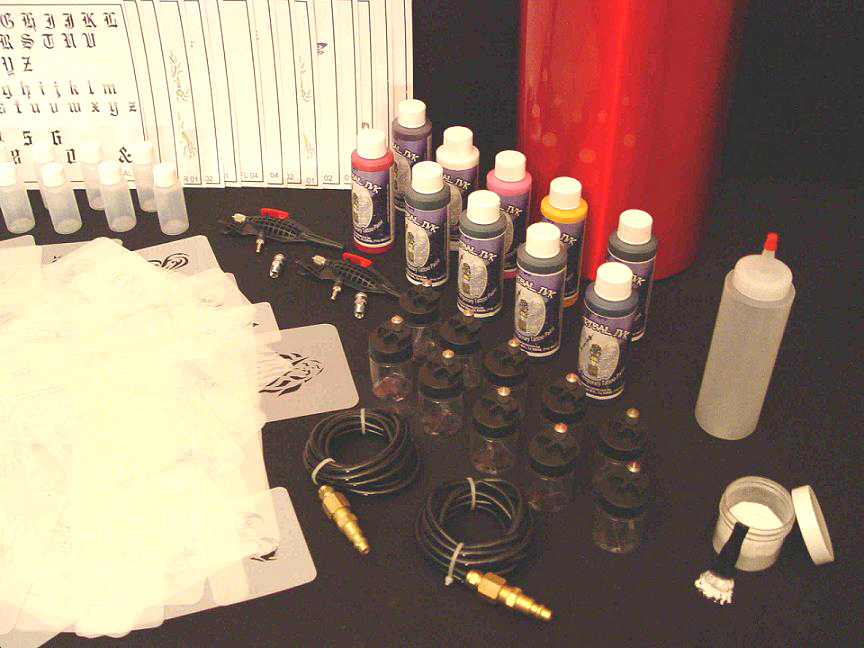 Airbrush Tattoo kit Business Starter
