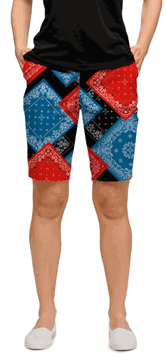 Bandanas Women's Bermuda Shorts by Loudmouth Golf