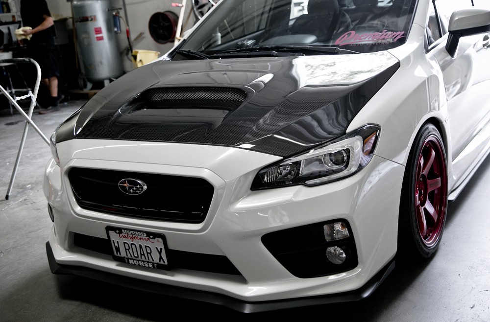 20152023 SUBARU WRX / STI OEMSTYLE CARBON FIBER HOOD