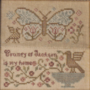 Garden Club #05 - Butterfly Garden by Barb Adams