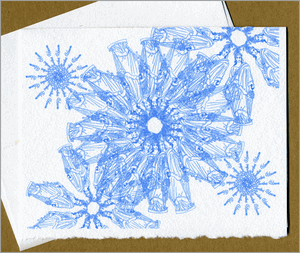 Freedom Flowers Notes - Blue