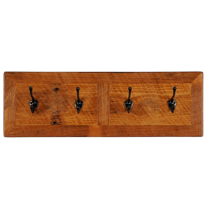 Fireside Lodge Barnwood Wall Coat RackLog Cabin Rustics