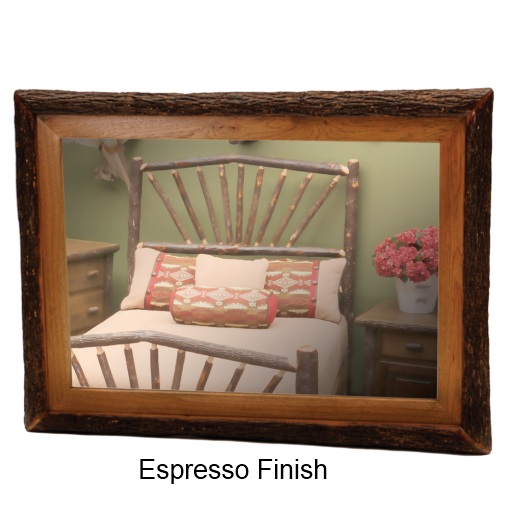 Fireside Lodge Hickory Log MirrorLog Cabin Rustics