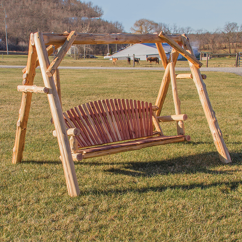 Wildwood Rustics Red Cedar Log SwingLog Cabin Rustics