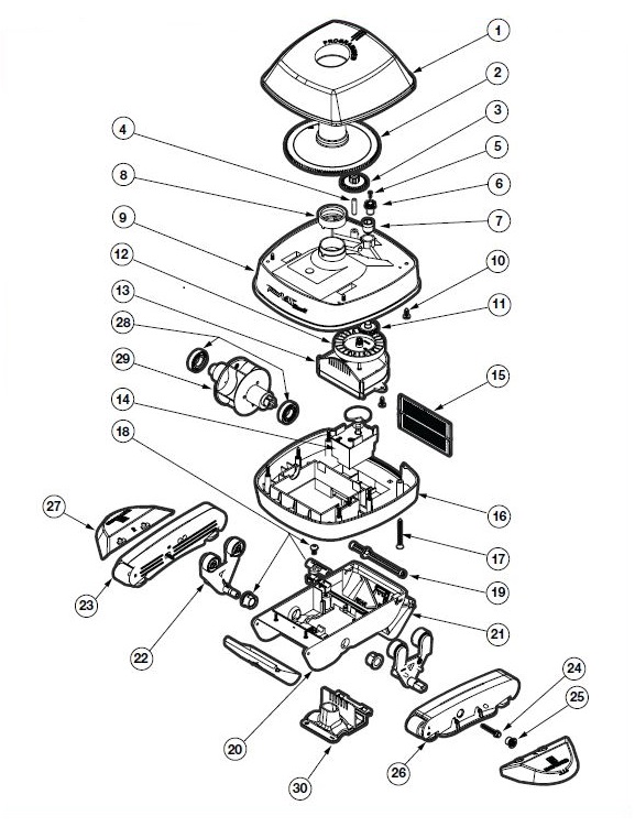 Pool Supply Unlimited Hayward Pool Vac XL Inground Pool