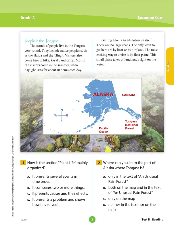 Common Core Grade 4 Practice Tests New!