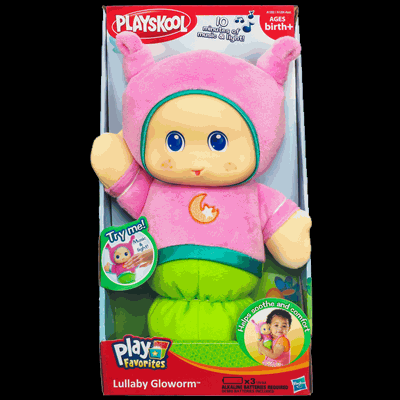 PLAYSKOOL PLAY FAVORITES LULLABY GLOWORM Toy (Pink)