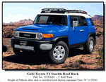 FJ CRUISER ROOF RACKS.LADDERS,TENTS & AWNINGS