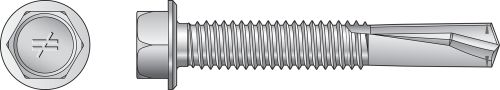Strong-Drive Self-Drilling X Metal Screws (Collated)