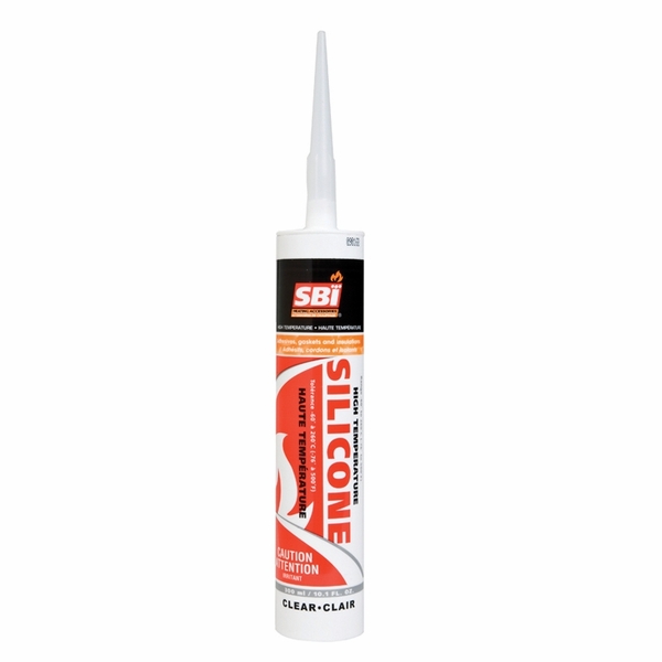 SBI HighTemperature Clear Silicone Chimney Sealant