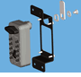GE Mechanical Pushbutton Cabinet Lock