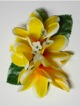 Plumeria hair clip #44 yellow Plumeria hair clip #44 yellow