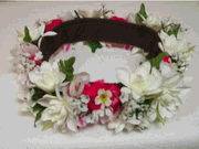 Tuberose Wedding head band 