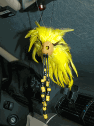 Hawaiian mini helmet<br> Yellow Hawaiian mini helmet<br> Yellow