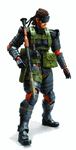 Metal Gear Solid: Snake ''Battle Dress'' Play Arts Kai Action Figures (Peace Walker) Metal Gear Solid: Snake ''Battle Dress'' Play Arts Kai Action Figures (Peace Walker)