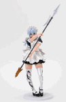 Ikki Tousen: Sonsaku Hakufu Maid Fighter Black Ver. 1/8 Scale PVC Figure Ikki Tousen: Sonsaku Hakufu Maid Fighter Black Ver. 1/8 Scale PVC Figure