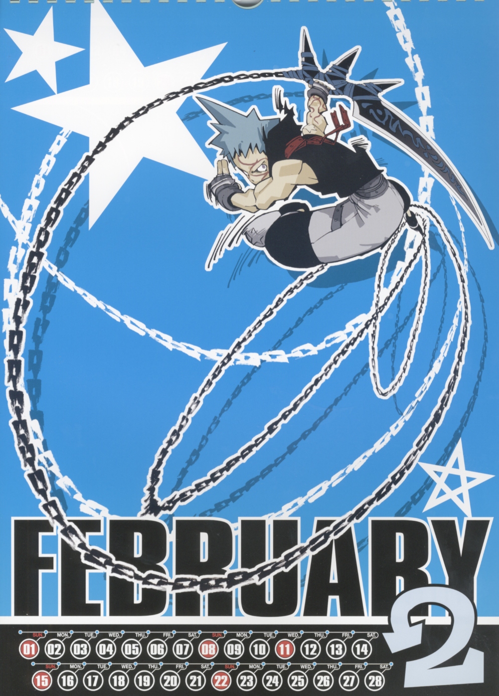 Soul Eater Calendar Sample 2 Anime Books