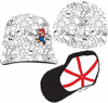 Cap: Nintendo - Mario & Enemies Outline Flex Cap: Nintendo - Mario & Enemies Outline Flex