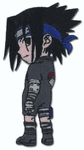 Naruto: Patch - Chibi Sasuke Black Suit Sharingan Naruto: Patch - Chibi Sasuke Black Suit Sharingan