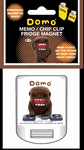 Magnet: Domo-Kun - DJ Domo Memo Clip Magnet: Domo-Kun - DJ Domo Memo Clip