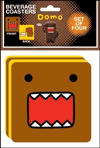 Domo-Kun Coasters (Set of 4) Domo-Kun Coasters (Set of 4)