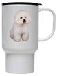 Polymer Plastic Travel Mug - Bichon Polymer Plastic Travel Mug - Bichon