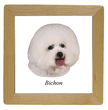 Wood Trivet - Bichon Wood Trivet - Bichon