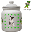 Irish Cookie Jar - Bull Terrier Irish Cookie Jar - Bull Terrier