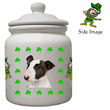 Irish Cookie Jar - Bull Terrier Irish Cookie Jar - Bull Terrier