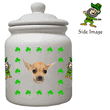 Irish Cookie Jar - Chihuahua Irish Cookie Jar - Chihuahua