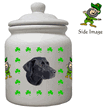 Irish Cookie Jar - Black Labrador Retriever Irish Cookie Jar - Black Labrador Retriever