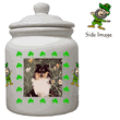 Irish Cookie Jar - Shetland Sheepdog Irish Cookie Jar - Shetland Sheepdog