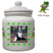 Irish Cookie Jar - Shetland Sheepdog Irish Cookie Jar - Shetland Sheepdog