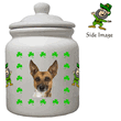Irish Cookie Jar - Toy Fox Terrier Irish Cookie Jar - Toy Fox Terrier