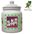 Irish Cookie Jar - West Highland Terrier Irish Cookie Jar - West Highland Terrier