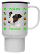 Irish Travel Mug - Bull Terrier Irish Travel Mug - Bull Terrier