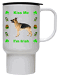 Irish Travel Mug - German Shepherd Irish Travel Mug - German Shepherd