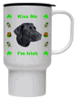 Irish Travel Mug - Black Labrador Retriever Irish Travel Mug - Black Labrador Retriever