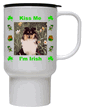 Irish Travel Mug - Shetland Sheepdog Irish Travel Mug - Shetland Sheepdog