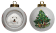 Ball Ornament - Bichon Ball Ornament - Bichon