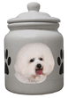Ceramic Color Cookie Jar - Bichon Ceramic Color Cookie Jar - Bichon