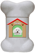 Dog Bone Treat Jar - Bichon Dog Bone Treat Jar - Bichon