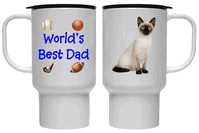 Cat Worlds Best Dad Travel Mug Cat Worlds Best Dad Travel Mug