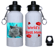 Worlds Best Mom Water Bottle - British Shorthair Cat Worlds Best Mom Water Bottle - British Shorthair Cat